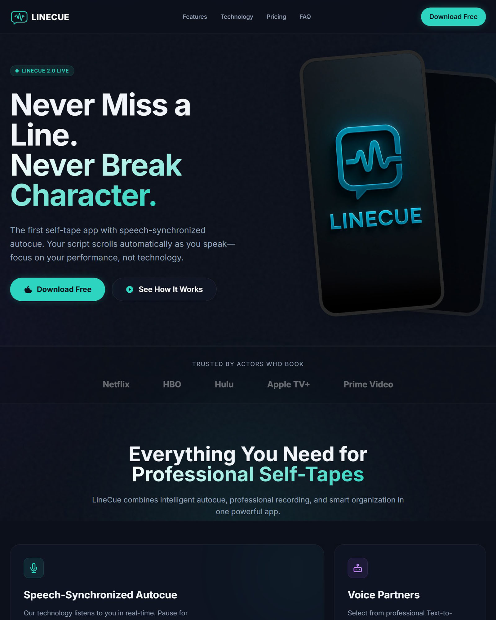 LineCue preview